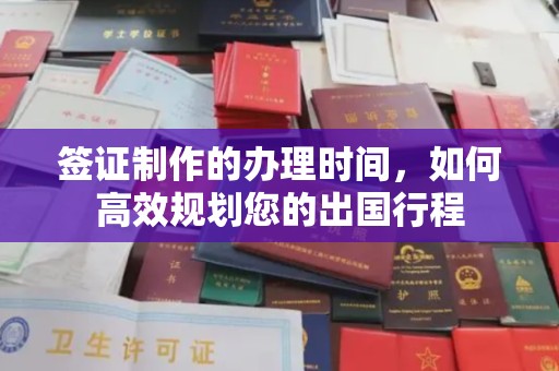 望城签证制作的办理时间，如何高效规划您的出国行程